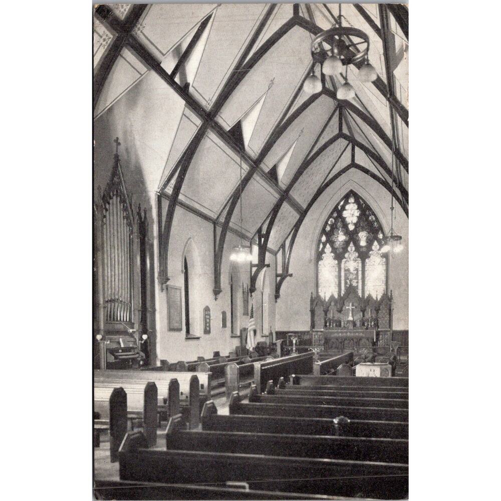 Chapel of The Holy Innocents St. Mary's Hall 1937 Vintage Postcard SP17-16